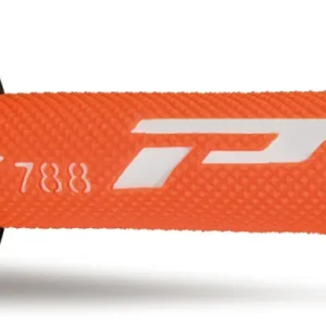PROGRIP gripy PG788 OFF ROAD (22+25mm, délka 115mm) barva bílá/oranžová fluorescenční/černá (trojsložkové) (788-300) (PG788/16) Nejlepší Volba