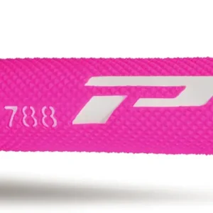 Značkový PROGRIP gripy PG788 OFF ROAD (22+25mm, délka 115mm) barva bílá/růžová fluorescenční/černá (trojsložkové) (788-302) (PG788/13)