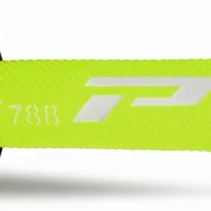 Horká Nabídka PROGRIP gripy PG788 OFF ROAD (22+25mm, délka 115mm) barva bílá/žlutá fluorescenční/černá (trojsložkové) (788-303)