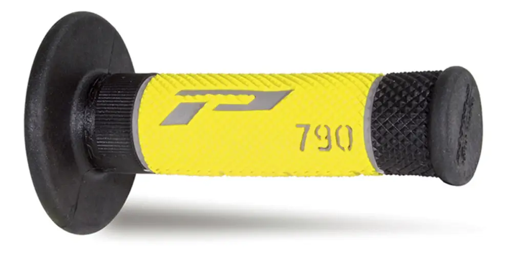 PROGRIP gripy PG790 OFF ROAD (22+25mm, délka 115mm) barva šedá/černá/žlutá (trojsměs) (790-230) (PG790/11) Cenově Výhodný