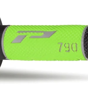 Originální PROGRIP gripy PG790 OFF ROAD (22+25mm, délka 115mm) barva šedá/černá/zelená (trojsložkové) (790-231) (PG790/9)