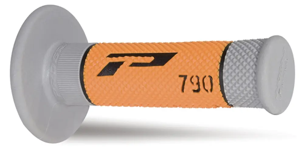 Levný PROGRIP gripy PG790 OFF ROAD (22+25mm, délka 115mm) barva černá/šedá/oranžová (trojsměs) (790-240) (PG790/2)
