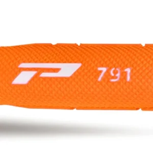 PROGRIP gripy PG791 OFF ROAD (22+25mm, délka 115mm) barva bílá / oranžová fluorescenční (dvousložkové) (791-242) (PG791WH/ORF) Expresní Doručení