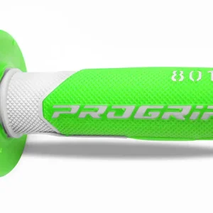 PROGRIP gripy PG801 OFF ROAD (22+25mm, délka 115mm) barva bílá/zelená fluorescenční (dvousložkové) (801-241) (PG801WH/GRF) Nejlepší Cena
