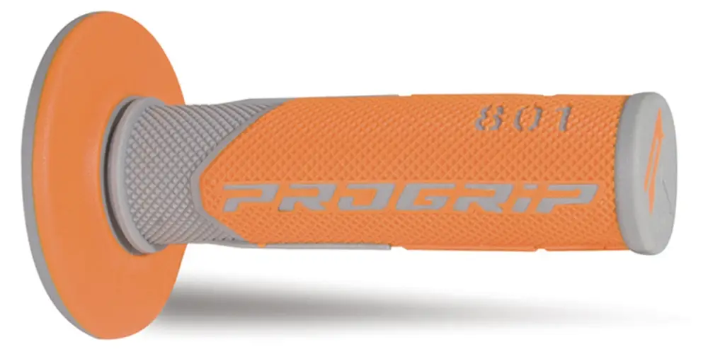 PROGRIP gripy PG801 OFF ROAD (22+25mm, délka 115mm) barva šedá/oranžová (dvousložkové) (801-287) (PG801GY/OR) Bezpečná Platba