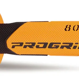 Nejlepší Volba PROGRIP gripy PG801 OFF ROAD (22+25mm, délka 115mm) barva černá/oranžová (dvousložkové) (801-144) (PG801/5)