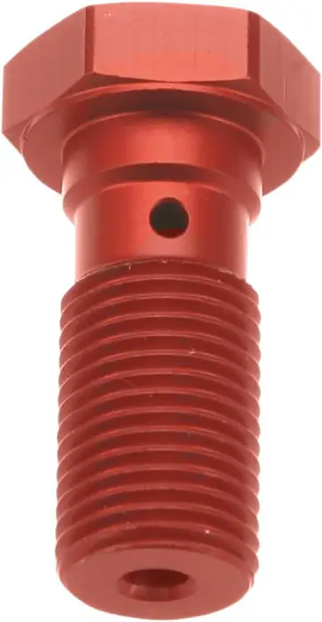 TRW ZF hydraulický šroub pro brzdové hadice M10X1,00 (jemný závit) barva červená Koupit Online