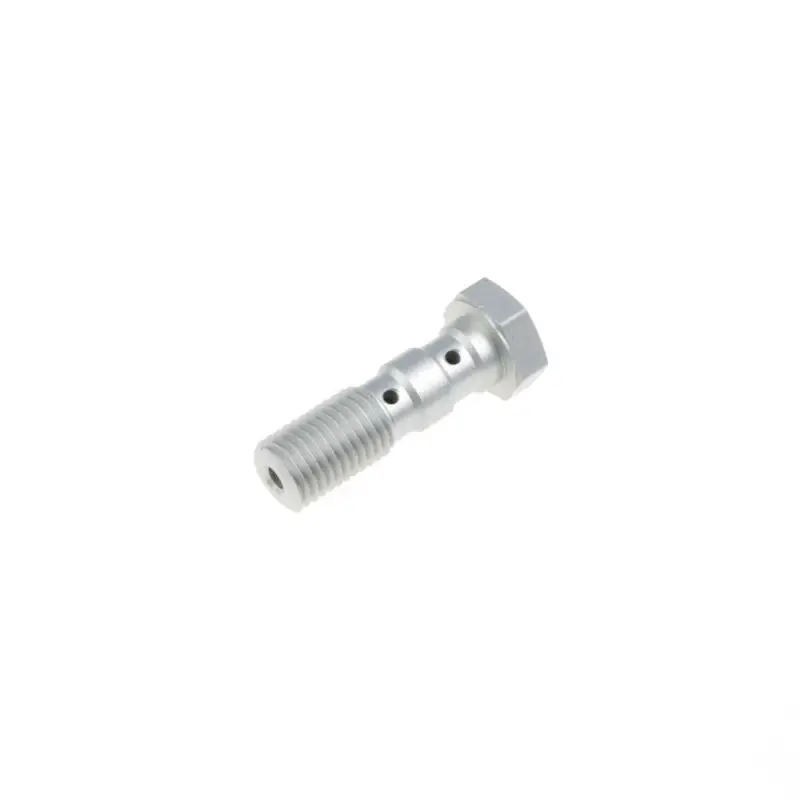 Oblíbený TRW ZF hydraulický šroub pro brzdové hadice M10X1,25 dvojitý barva stříbrná