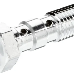 Výprodej TRW ZF hydraulický šroub pro brzdové hadice M10X1,25 dvojitý barva ocelová (chrom)