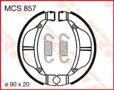 Aktuální TRW ZF brzdové čelisti (90x20mm) (K715)