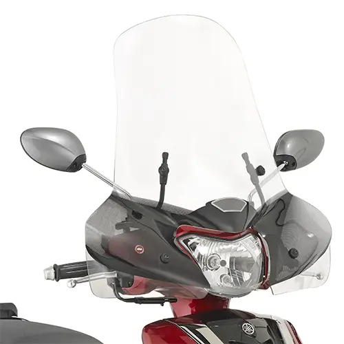 KAPPA plexi HONDA SH 300I (07-14), VISION 50-110 (11-20), YAMAHA D'ELIGHT 125 (17-20) - potřebné upevnění Novinka
