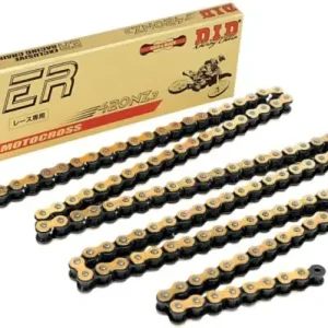 DID hnací řetěz 420NZ3GB-134 (134 článků) bez O-kroužků zlatý (rozpojený + spojka) Poslední Šance