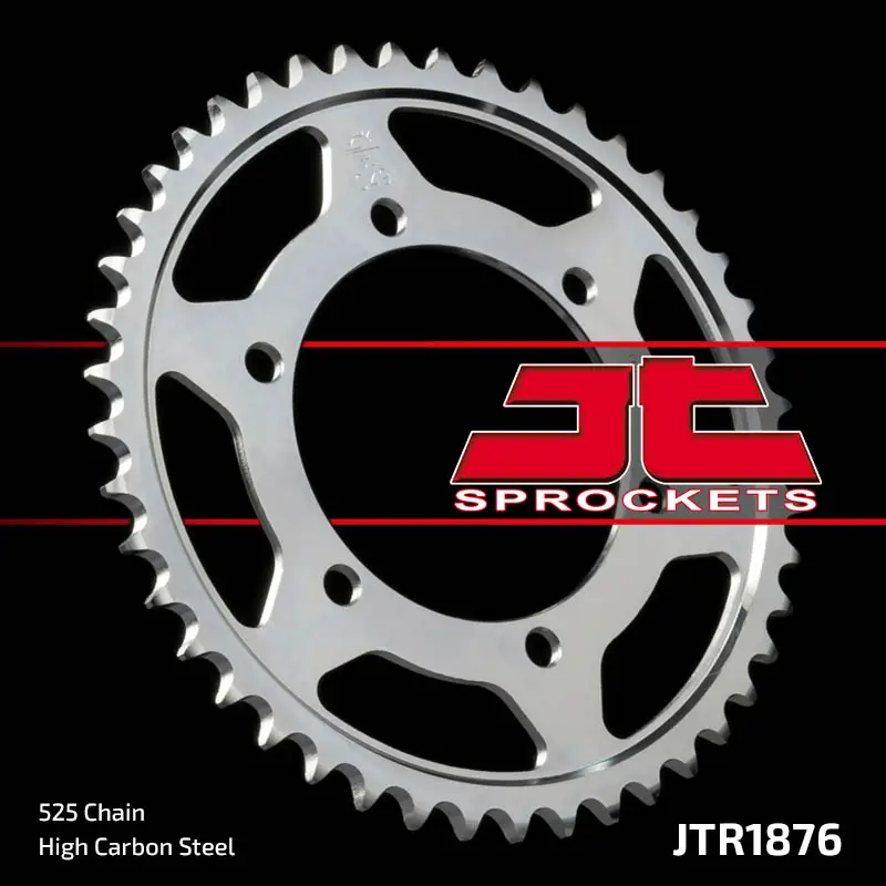 JT zadní řetězové kolo 4385 43 SUZUKI GSXR 600 '11-'19, YAMAHA MT-07 '14-'22, XSR700 '16-'22 (438543JT) (ŘETĚZ 525) (ORYG.) Nízká Cena