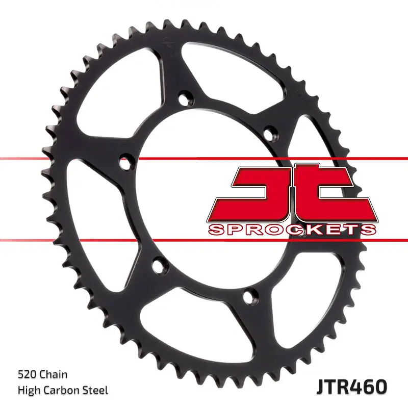 JT zadní řetězové kolečko 489 50 KAWASAKI KX/KXF '84-24 (48950JT) (řetěz 520) - nahrazeno JTR460.50SC (48950JTSC) Sezónní Sleva