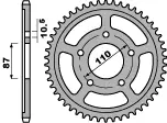 PBR zadní řetězové kolo 824 47 C45 SUZUKI GSF600/650 BANDIT 95-06, GSX 750F 89-98 (JTR829.47) (řetěz 530) (MADE IN ITALY) Omezená Nabídka