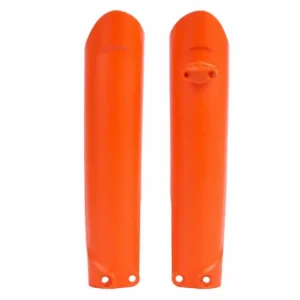 POLISPORT kryty přední vidlice KTM SX/SX-F 15-22; EXC 16-23; HUSQVARNA TC/FC/FE 15; GAS GAS EC TPI 18-20; EC/EC-F/MC/MC-F 21-23 barva oranžová Nejlepší Volba