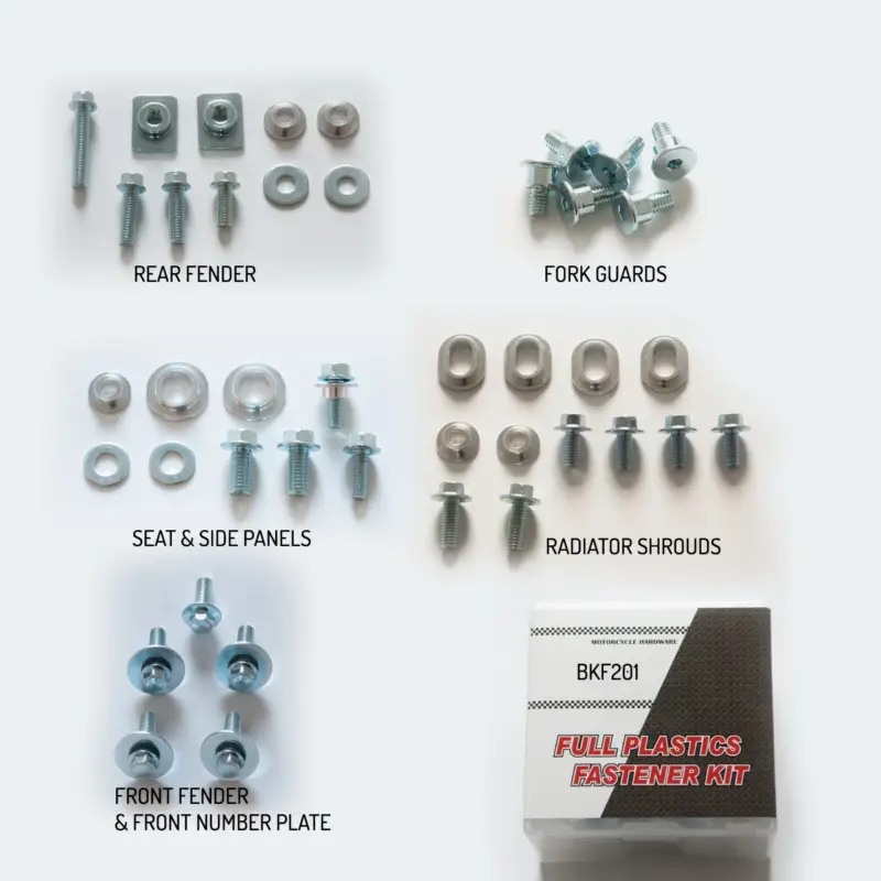 ACCEL sada šroubů do kapotáže YAMAHA YZ 125/250 02-15 (BKF-201) Nejlepší Volba
