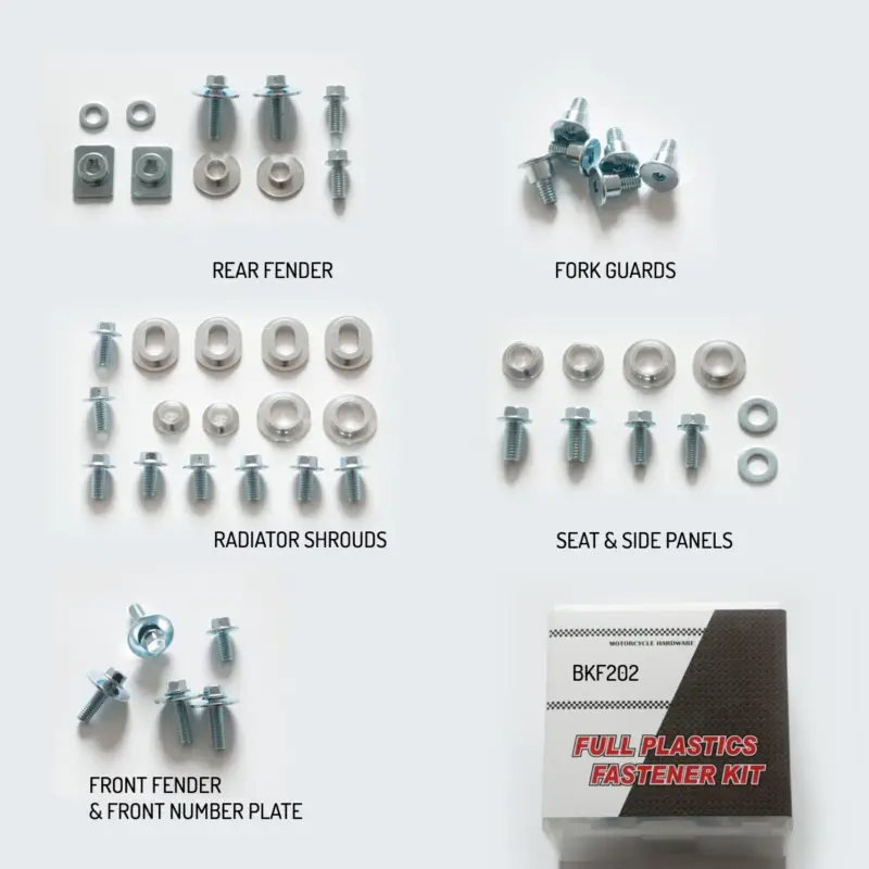ACCEL sada šroubů do kapotáže YAMAHA YZF 250 10-13, WR 450F 12-14 (BKF-202) Dokud Zásoby Vydrží