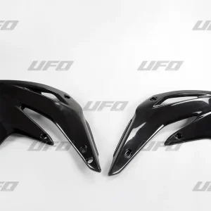 Nová Kolekce UFO kryty chladiče HONDA CR 85 03-16 barva černá