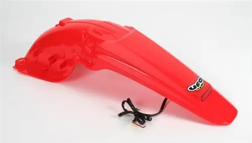 Hit Sezóny UFO zadní blatník HONDA CRF 450X 05-16, se světlem LED barva červená