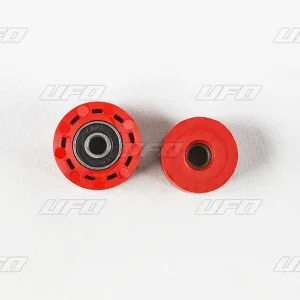 Vysoce Kvalitní UFO rolna řetězu komplet 2 ks horní a spodní HONDA CRF 250R 12-21, CRF 450R/X 12-16 barva červená (8X38X24mm) I (8X34X24mm) 79-5014, 79-5015