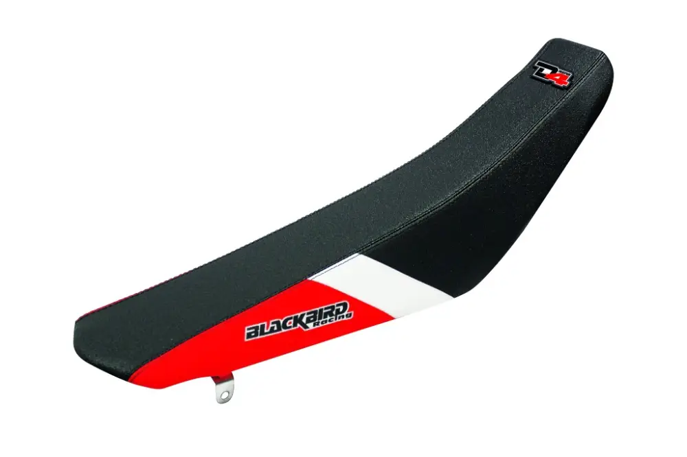 BLACKBIRD potah sedla HONDA CRF 250R 22-23, CRF 450R 21-23 DREAM 4 barva černá bílá červená Must-Have