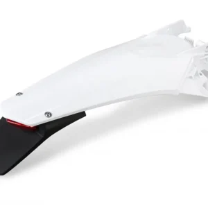 Zlevněný UFO blatník zadní GAS GAS EC/EC-F 21-23, barva bílá ( ENDURO se světlem LED )