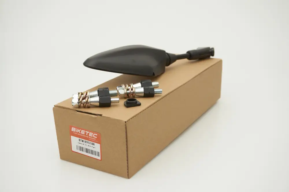 BIKETEC PARTS zrcátko YAMAHA MT 125 14-19, MT-03 16-21, MT-07 14-19, MT-09 13-20, MT 10 16-20, TENERE 700 19-24, XTZ 1200 14-19 pravé (1RC-26290-00), univerzální (adaptéry v sadě M10 levý/pravý závit, M8 levý/pravý závit 4ks) Ihned K Objednání