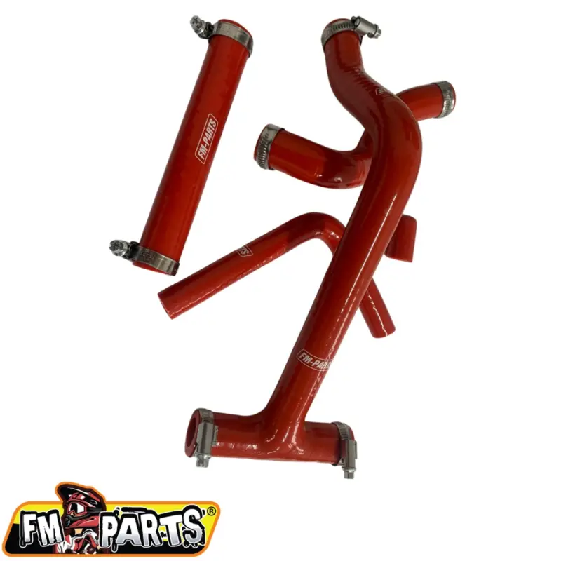 FM-PARTS silikonové hadice chladiče BETA RR 250/300 20-24 barva červená Omezená Nabídka