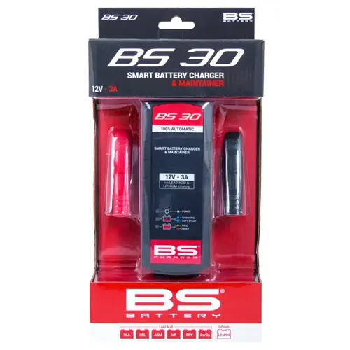 Sleva BS nabíječka akumulátorů BS30 12V STD/AGM/GEL/SLA/LITHIUM (LIFEP04), 3A do 60AH (EL) - nahrazuje 700546 (10)