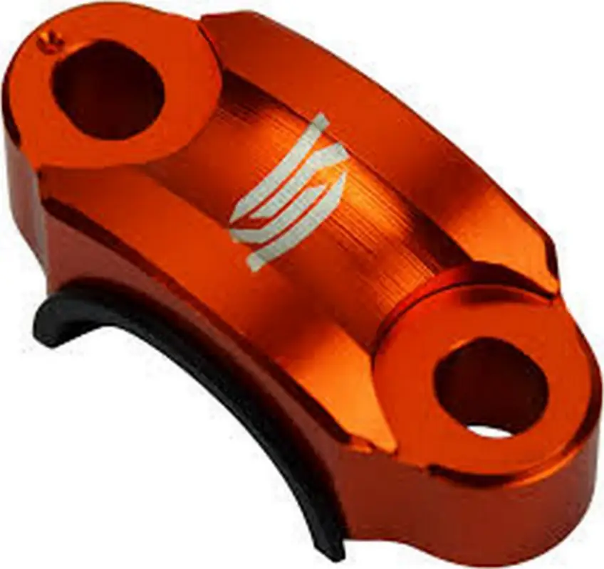 SCAR RACING univerzální upínací držák brzdové, spojkové páčky barva oranžová Nová Kolekce