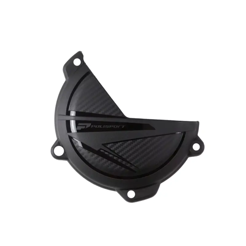 POLISPORT kryt spojky KTM SX 250/300 23-26, SX-F 250/350/450 23-26; EXC 250/300 24-26; HUSQVARNA TC/TE/TX/FX/FC 250/300/350/450 23-25 barva černá Finální Výprodej