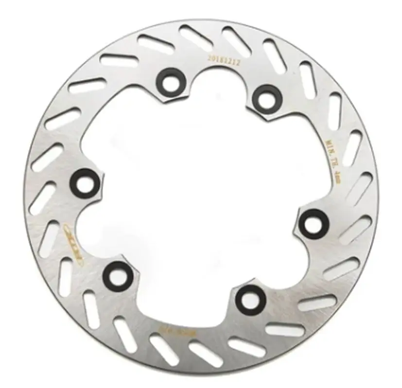 Rychlé Dodání MTX PARTS zadní brzdový kotouč HONDA CR 125/250/500 87-88 (220X122X4,5mm) (6X10,5mm)