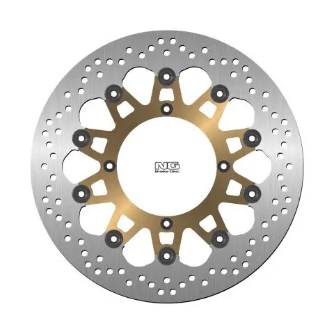 Ihned K Objednání NG přední brzdový kotouč HUSQVARNA NOX570 01-03, SM510/610 05-10, SMR630 05-13 (320X120X5mm) (4X8,5mm) plovoucí (prostředek hliníkový) - nahrazuje NG1561