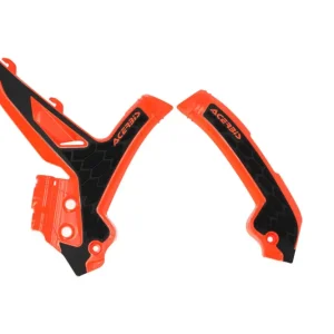 ACERBIS kryty rámu X-GRIP KTM EXC / EXC-F / XC-W 24-25, SX / SX-F / XC / XC-F 23-25 barva oranžová / černá Autentický