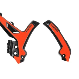 ACERBIS kryty rámu X-GRIP KTM EXC / EXC-F / XC-W 24-25, SX / SX-F / XC / XC-F 23-25 barva černá / oranžová Nejprodávanější