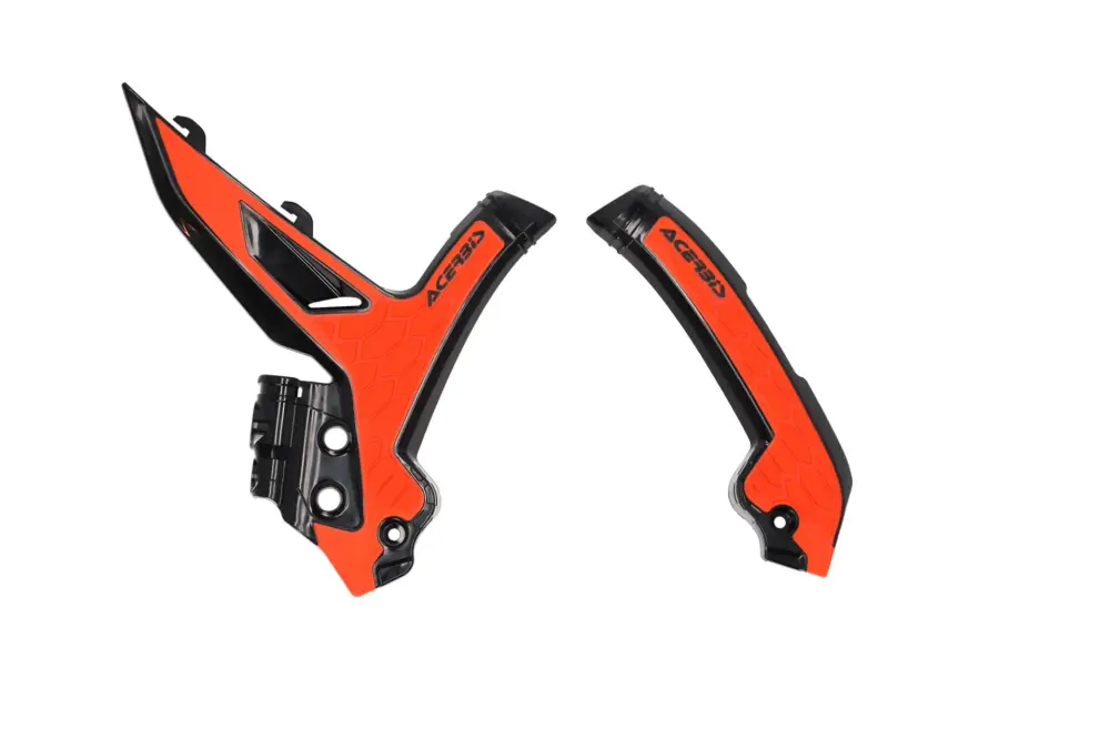 ACERBIS kryty rámu X-GRIP KTM EXC / EXC-F / XC-W 24-25, SX / SX-F / XC / XC-F 23-25 barva černá / oranžová Nejprodávanější