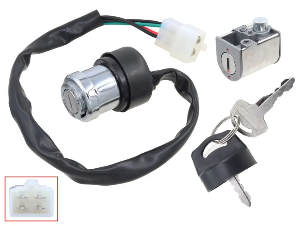 Výprodej BRONCO spínač zapalování se zámkem řídítka CF MOTO CFORCE 500 01-16, CFORCE 600 10-14 (9010-010000)