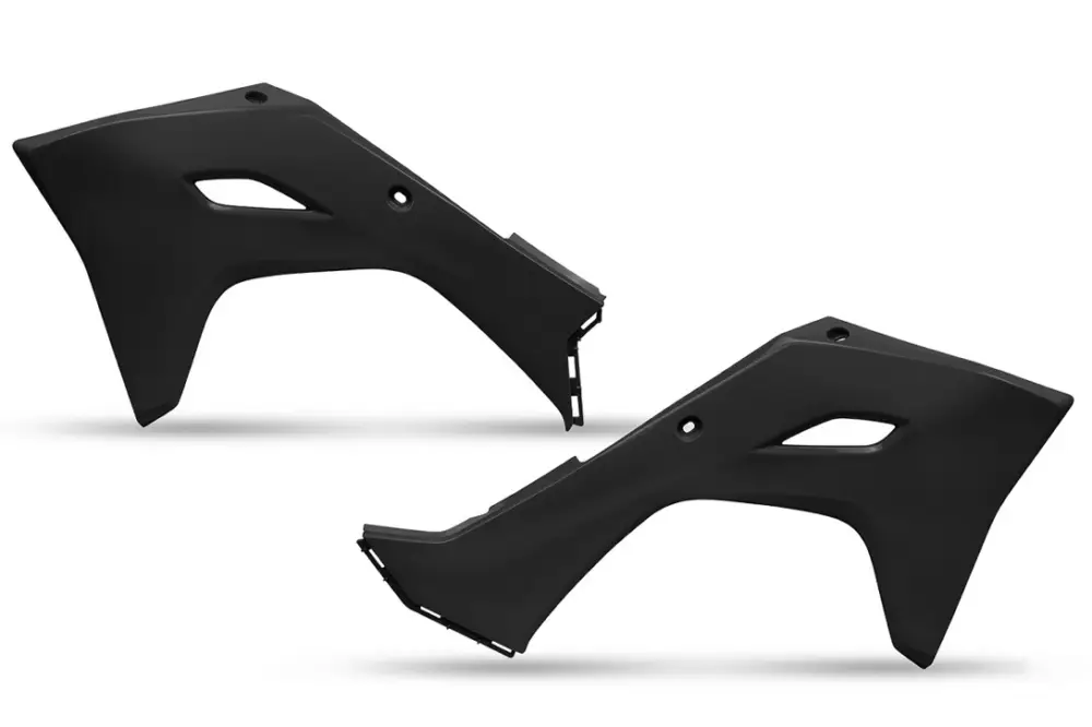 Horká Nabídka UFO kryty chladiče KAWASAKI KXF 250 25, KXF 450 24-26 barva černá