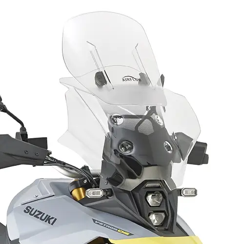 Ihned K Objednání KAPPA plexi SUZUKI V-STROM 800DE/SE 23-25 nastavitelné AIRFLOW průhledné - nahrazuje KAF3125