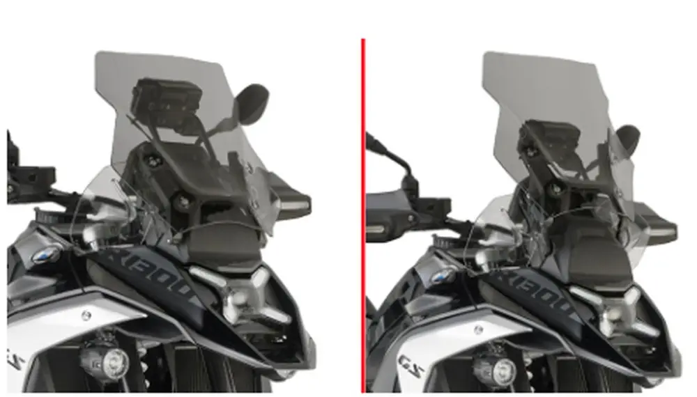Autentický KAPPA plexi BMW R 1300 GS 24-25 R 1300GS ADVENTURE 25 ztmavené (pro modely s radarem)