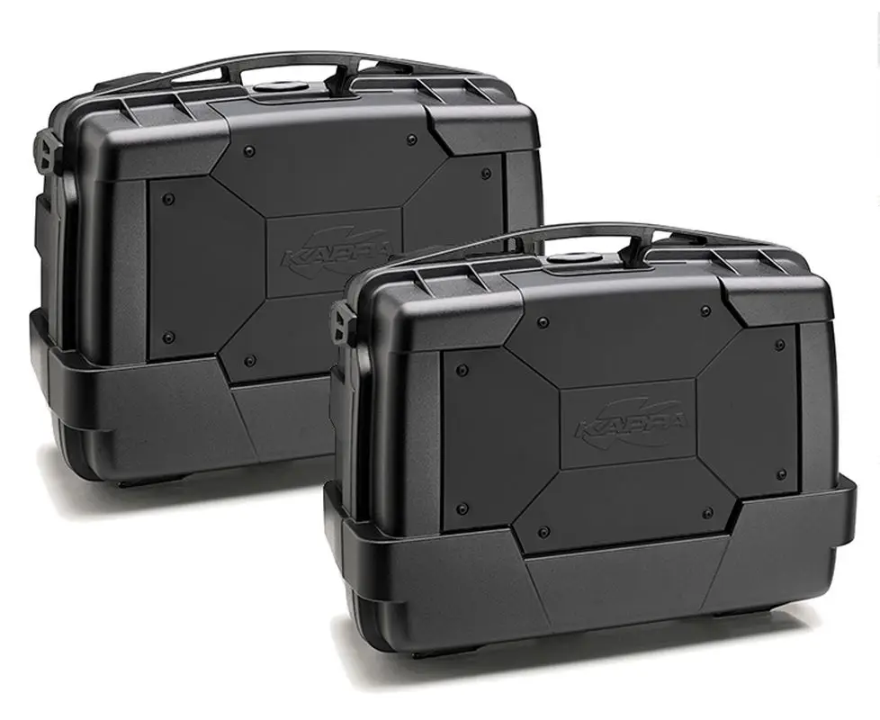 KAPPA boční kufry 33L MONOKEY KGR33N GARDA BLACK LINE lite (pár = 2 kusy) + přídavný zámek Top Prodej