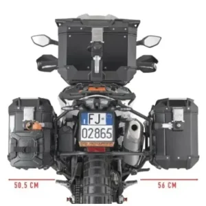 KAPPA boční nosič kufru MONOKEY CAM SIDE KTM 790 ADVENTURE 19-20 23-25 890 ADVENTURE 21-25 890SMT 23-25 - pod kufry KFR K'FORCE a KVG K'VOYAGER ALU Finální Výprodej