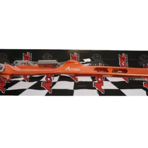 ACCEL stojan KTM XC 125 / 250 / 300 / 350 / 450 23, HUSQVARNA FX 350 / 450 23, TX 300 23, (OEM:A46003023044) barva oranžová Zlevněný