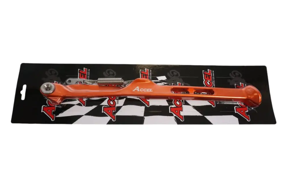 ACCEL stojan KTM XC 125 / 250 / 300 / 350 / 450 23, HUSQVARNA FX 350 / 450 23, TX 300 23, (OEM:A46003023044) barva oranžová Zlevněný