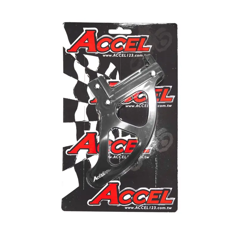 Top Prodej ACCEL kryt brzdového kotouče zadní HUSQVARNA TE / FE 22-24, GAS GAS EC 250 / 300 21-23, EC 250 F / 350 F 21-24 barva černá