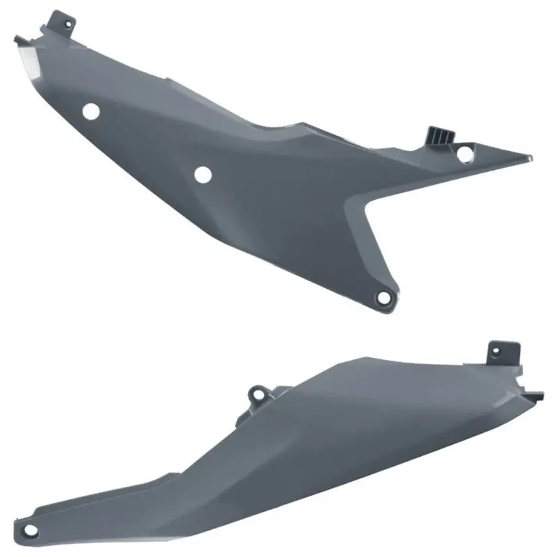 Zlevněný POLISPORT boční tabulky na startovací číslo KTM SX/SX-F 125/150/200/250/350/450/505 23-26; EXC/EXC-F 125/200/250/300/450/500 24-26 barva šedá (N-šedá) (komplet)