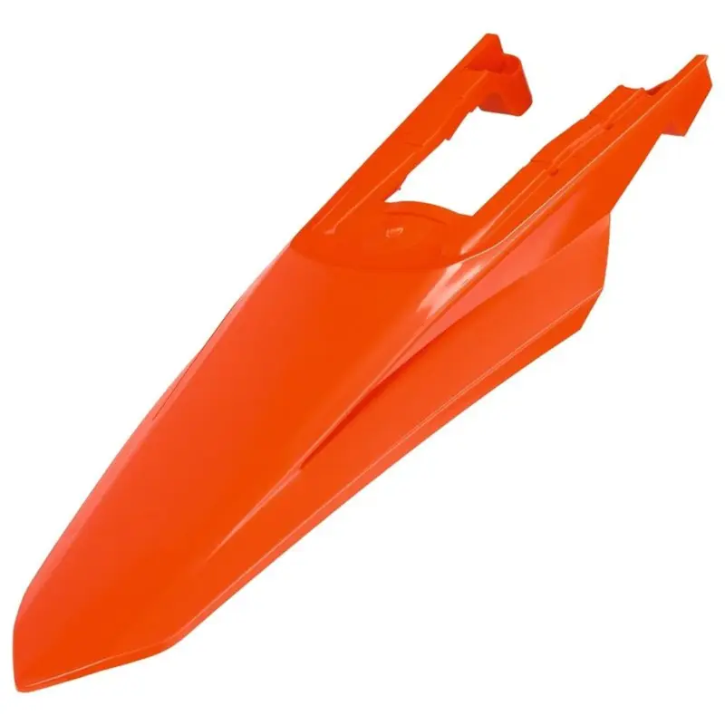 Rychlé Dodání POLISPORT zadní blatník KTM EXC/EXC-F/XC/XC-FW 125/150/250/300/350/450 24-26 barva oranžová OEM