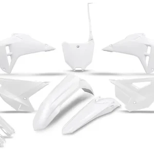 Ověřený UFO kompletní sada plastů (FULL KIT) s kryty tlumičů HONDA CRF 250R / 450R 25-26 barva bílá
