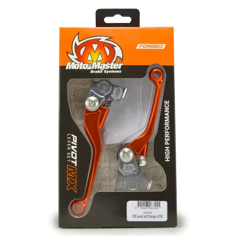 Kup Teď MOTO-MASTER sada spojková páka a brzda (výklopné) kované KTM/HUSQVARNA/KTM (BREMBO) barva oranžová
